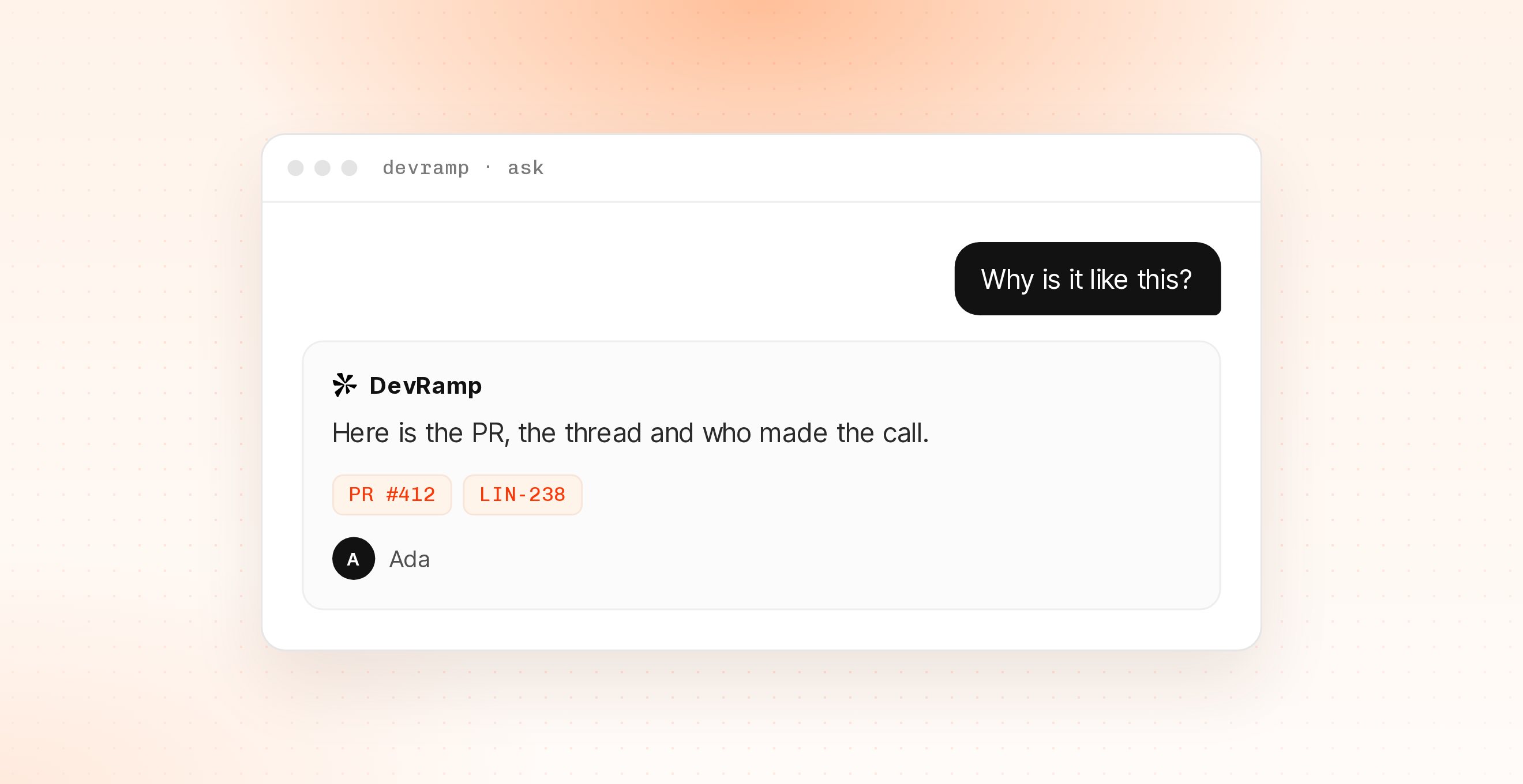 Onboarding in week one: answering “why is it like this?”